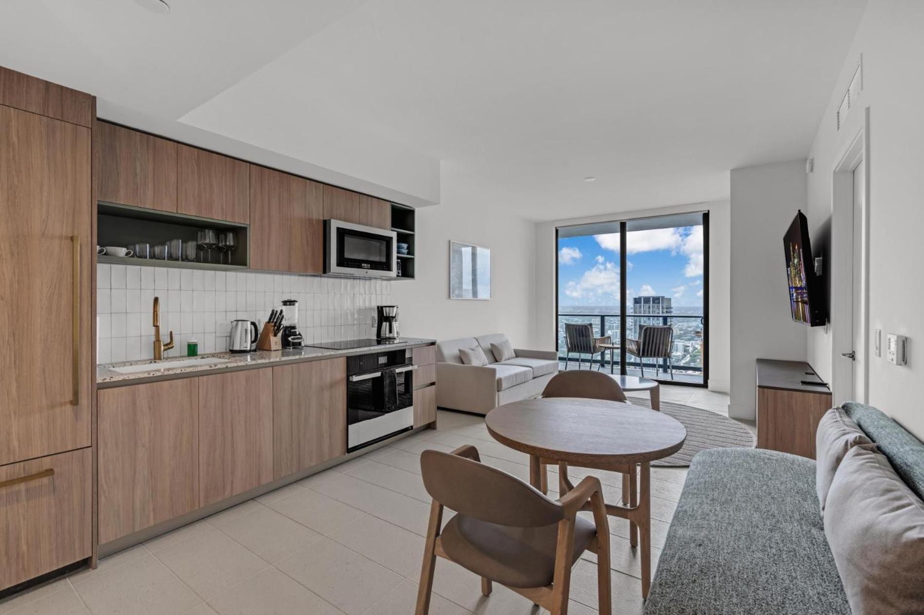 Modern 1Br Apartment With Breathtaking Views Heart Of Downtown Miami Bagian luar foto