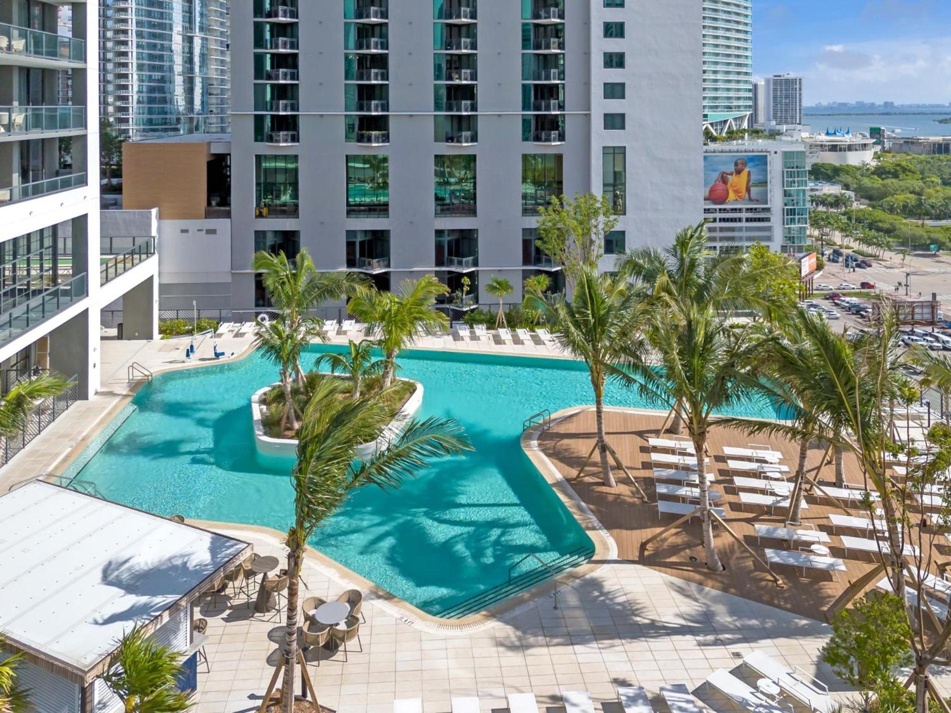 Modern 1Br Apartment With Breathtaking Views Heart Of Downtown Miami Bagian luar foto
