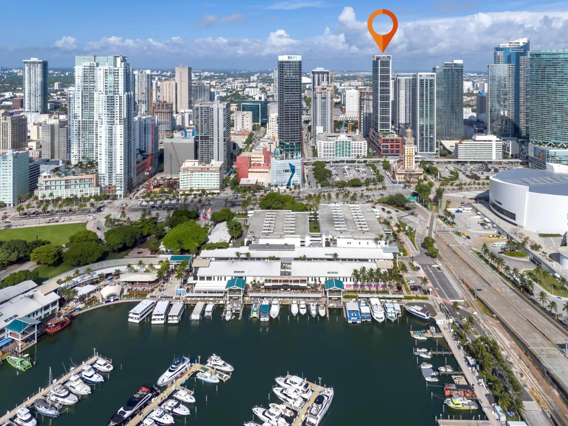 Modern 1Br Apartment With Breathtaking Views Heart Of Downtown Miami Bagian luar foto