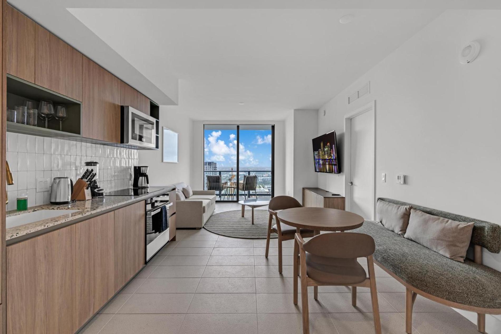 Modern 1Br Apartment With Breathtaking Views Heart Of Downtown Miami Bagian luar foto